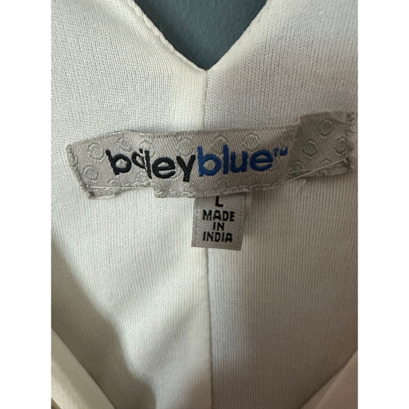 Women's Bailey Blue Floral Romper L White Pink - Picture 5 of 7